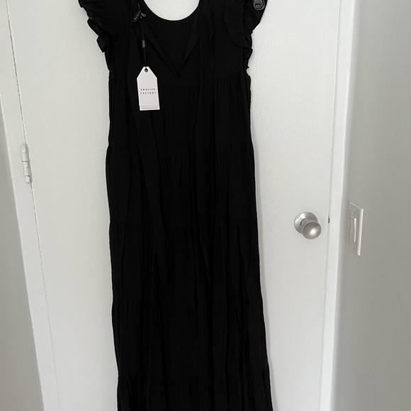 NWT - English Factory flutter sleeve maxi dress - Picture 6 of 11